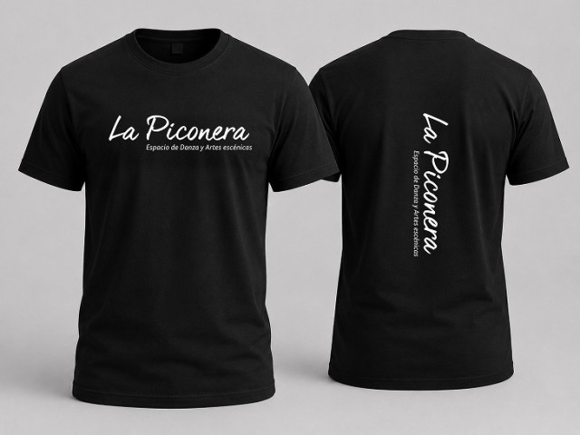 Camiseta negra de La Piconera